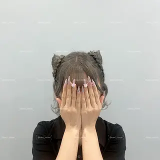 ショート ヘアアレンジ Hairset minoriのヘアスタイル