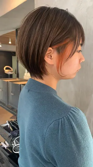 ショート なかの たくみのヘアスタイル
