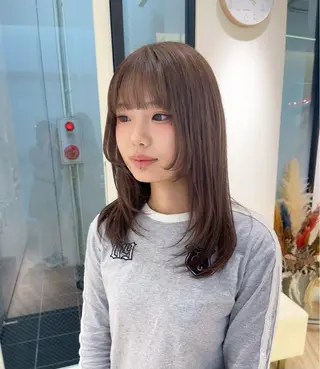 セミロング カラー ParveMix / 山本 玲南🫧🪽のヘアスタイル