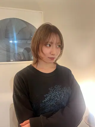 カラー yoshihama sumireのヘアスタイル