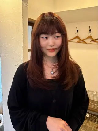 ロング Miyazaki Minoriのヘアスタイル