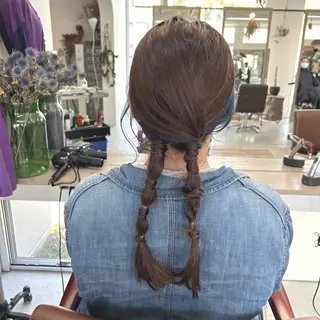 セミロング 綿貫 美雪のヘアスタイル