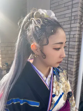 ヘアアレンジ 有薗 こころのヘアスタイル