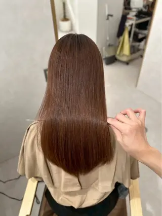 ロング カラー SLASHスラッシュ 兵頭　裕のヘアスタイル