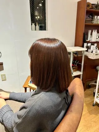 ミディアム カラー 池田 洸斗のヘアスタイル