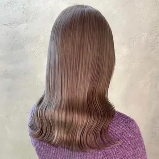 ロング カラー 🎀ハイトーン🎀 ケアブリーチmikuのヘアスタイル