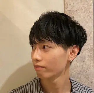 ショート メンズ ナツハラ サトシのヘアスタイル