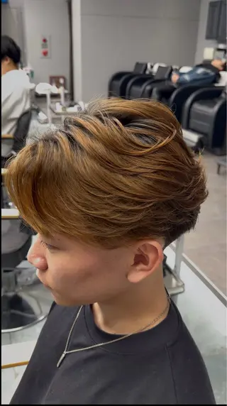 パーマ メンズ ユウ✩.*˚/メンズ 特化/シャドウパーマのヘアスタイル