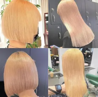 セミロング カラー ヘアアレンジ 🌹TikTok４万 ﾌｫﾛﾜｰ🌹AKIのヘアスタイル