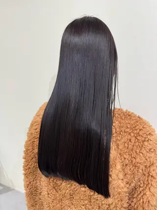 ロング カラー ゆ う あのヘアスタイル