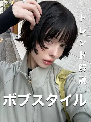 ショート 似合わせヘア🪽 riko🐈‍⬛のヘアスタイル