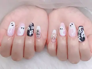 ネイル MoMoA Nail ネイル長さ出し専門店のネイルデザイン