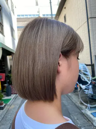 ショート カラー pep natsumiのヘアスタイル