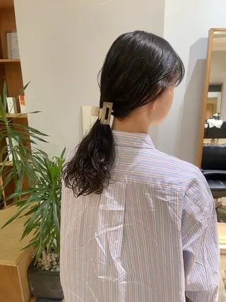 ショート パーマ 大橋 芽衣のヘアスタイル