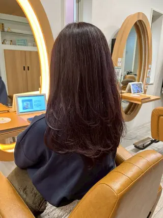 セミロング 高橋 ひなののヘアスタイル