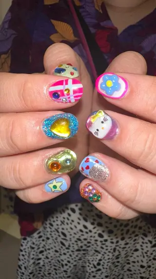 ネイル 🎶個性派ネイル💅 /Komachi❤️のネイルデザイン