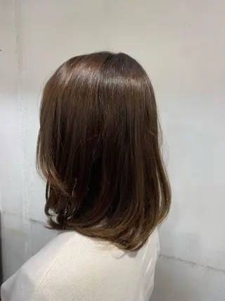 ミディアム 山梨 慶斗のヘアスタイル