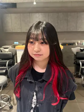 ロング 渚音 nanoのヘアスタイル