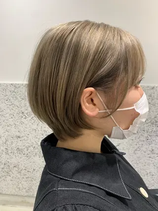 ショート カラー ✂︎ wakano shinpei✂︎のヘアスタイル