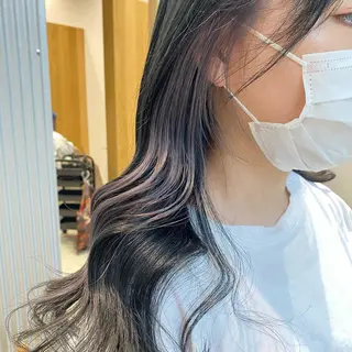 セミロング カラー ヘアアレンジ 完全💗マンツーマン marinのヘアスタイル