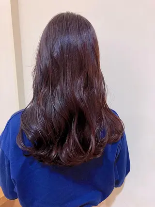 ロング カラー ペッツ本店 スタイリスト増田ゆきのヘアスタイル