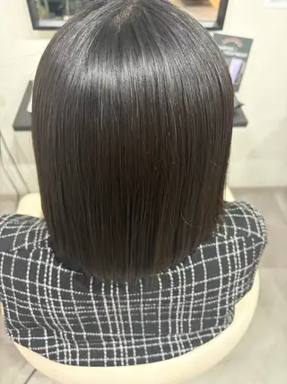 ミディアム ストレート/カラー 特化雪本☃️のヘアスタイル