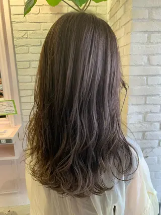 ロング カラー レイヤー＆カラー 人気美容師倉崎涼のヘアスタイル