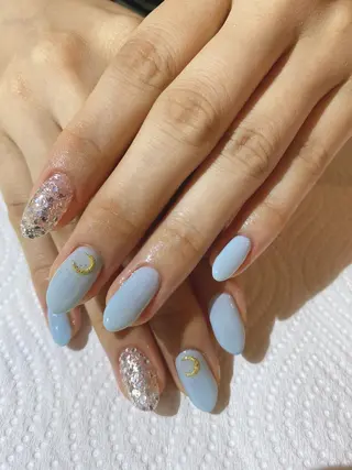 セミロング shandy nailのネイルデザイン
