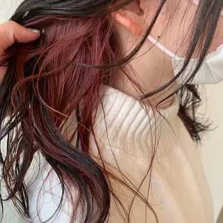 ミディアム カラー ヘアアレンジ 姫路/飾磨 reika 🌛のヘアスタイル