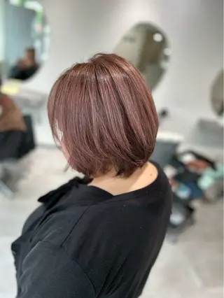 ショート カラー 大和市の白髪ぼかし 職人￤柳川拓哉のヘアスタイル