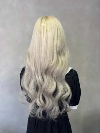 ロング 韓国ヘア✨エクステ/ しおりのヘアスタイル