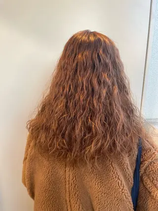 ロング カラー パーマ 🎀レイヤー/パーマ カラー/ai🎀のヘアスタイル