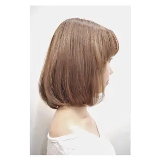 ミディアム カラー デジタルパーマ💫/ 似合わせカット✂️のヘアスタイル