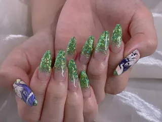 ネイル 長さだし専門店 M2　rikaのネイルデザイン