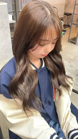 ロング LUXBE LUCE ひなののヘアスタイル
