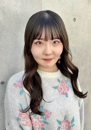 ロング すぐ巻ける縮毛矯正 🍀勝倉　麗のヘアスタイル