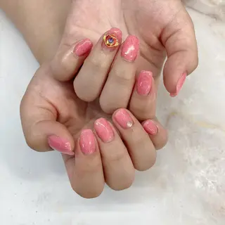ミディアム ネイル Reonail 💕Kana💕のネイルデザイン
