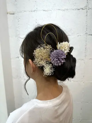 ヘアアレンジ 福西晃希 【艶髪・髪質改善】のヘアスタイル