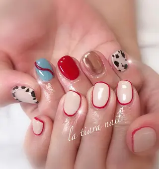 ネイル Blue bird  nailのネイルデザイン