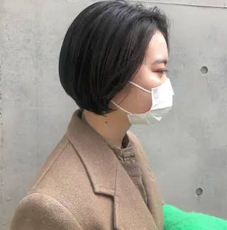 ショート kaho.🌿 ショートヘア⭐️のヘアスタイル