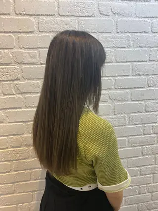 ロング カラーお任せ下さい ✨️おかだまなみのヘアスタイル