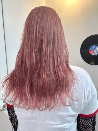 ロング カラー ヘアアレンジ 🧨ブリーチー×ボブ レイヤー💎じゅえるのヘアスタイル