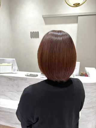 ミディアム カラー レディース募集中🎀 陸 愛夏のヘアスタイル