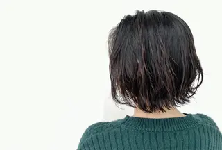 ショート カラー パーマ ⭐️当日OK⭐️ 岩田峻のヘアスタイル