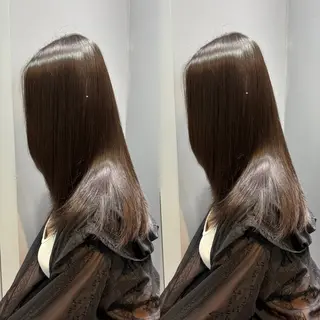 ロング 今話題の艶髪矯正 美艶カラー/FUKAのヘアスタイル