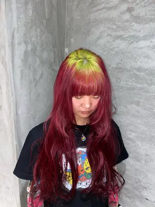 ロング カラー asada makotoのヘアスタイル