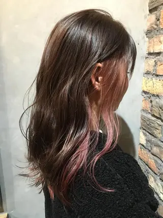 ミディアム カラー 半個室女性salon 🩰Natsumiのヘアスタイル