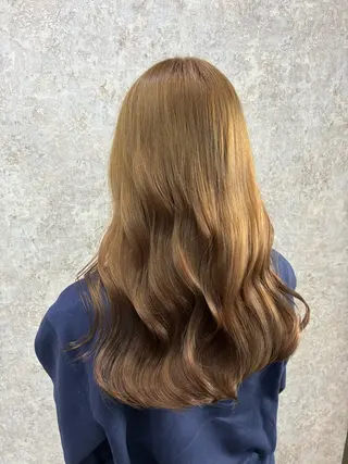 セミロング カラー naf NENEのヘアスタイル