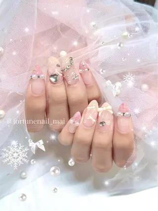 ネイル 🎀Mai 🎀⋆.✩のネイルデザイン