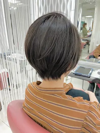 ショート カラー 【髪質改善×カラー】 QUALIS沓掛貴浩のヘアスタイル